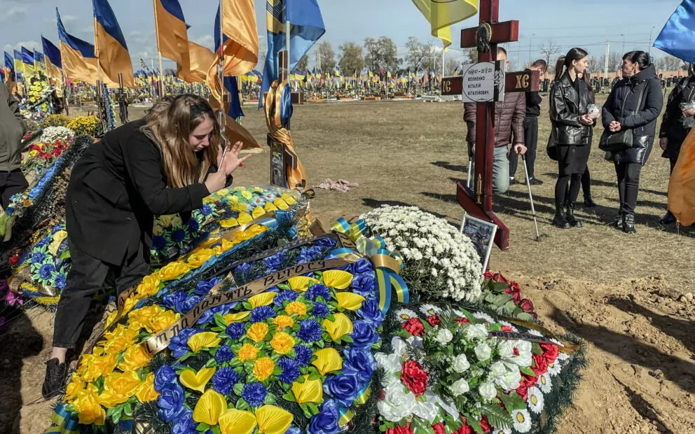 зображення до посту: Kharkiv Paid Tribute to Fallen 26-year-old Soldier Vitaliy Volnenko