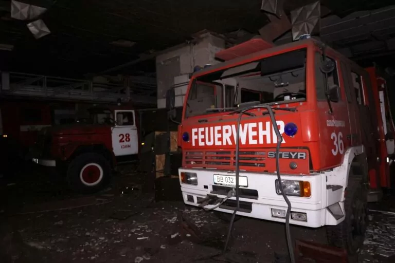 Russian Army Hit the Fire Department in Izium with Missiles; Four People are Hospitalized 