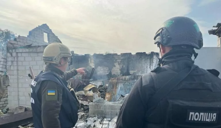 Правоохоронці показали наслідки обстрілу Куп’янського району