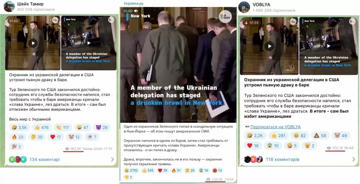 зображення до посту: З Ірландії екстрадують військовозобов’язаних українців, а Папу Римського внесли до «Миротворця». Фейкотня 25.09 – 01.10