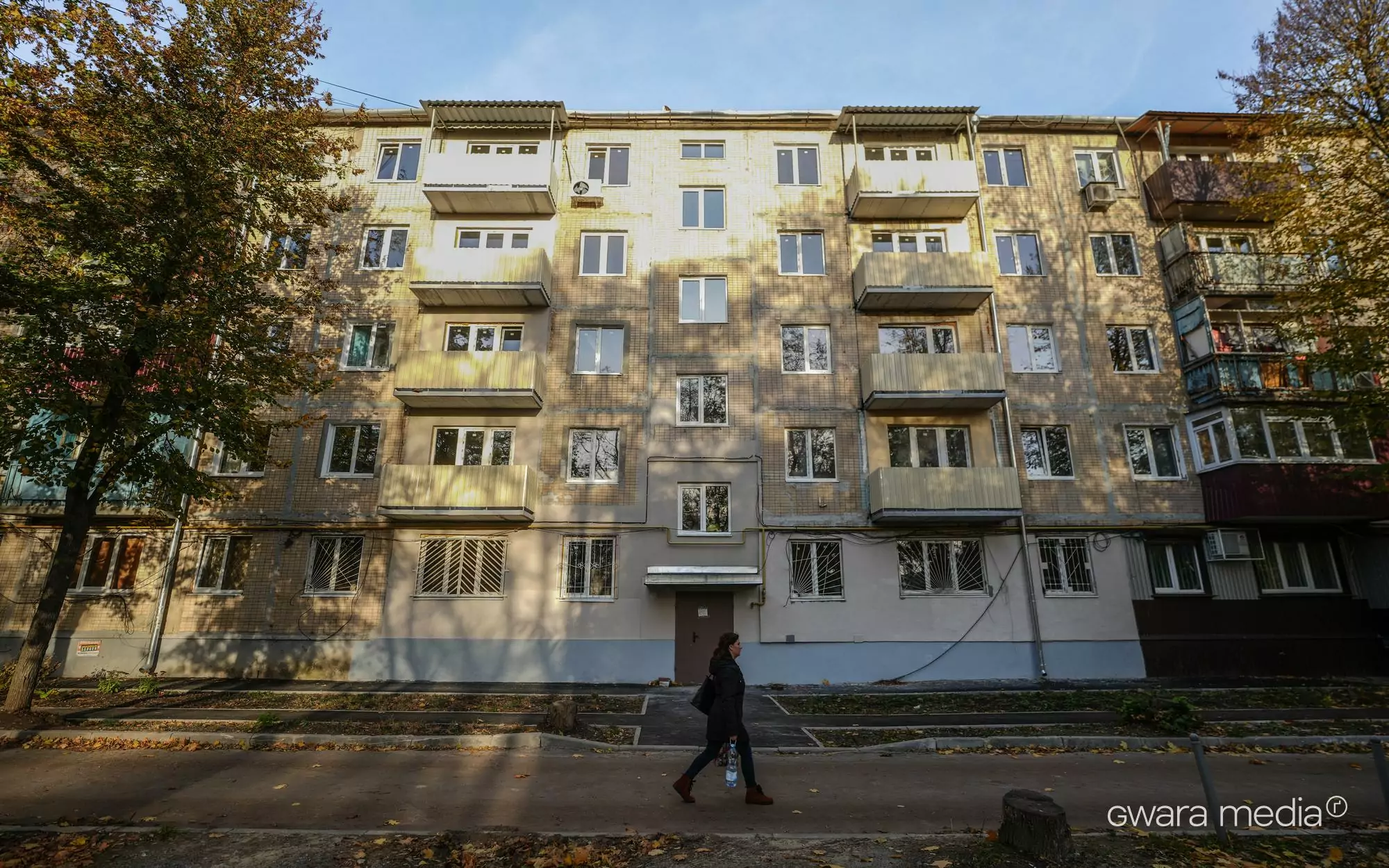 зображення до посту: Відновлення в Харкові: як відбудовують пошкоджені російськими військами будинки — фото