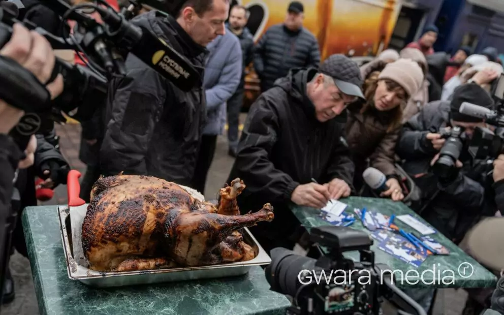 зображення до посту: До Харкова прибув поїзд-кухня Food Train — фоторепортаж