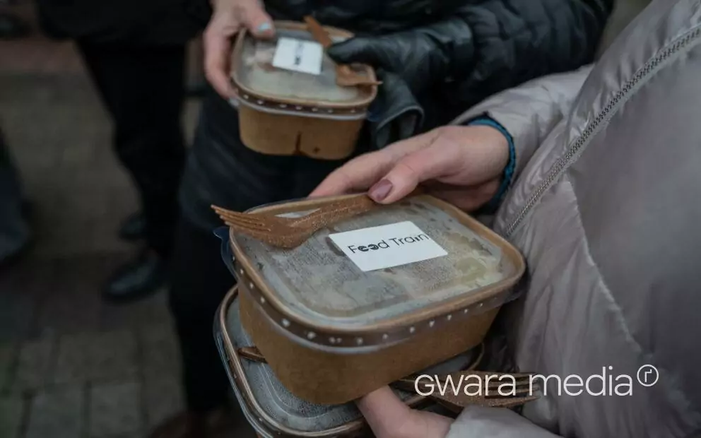 зображення до посту: До Харкова прибув поїзд-кухня Food Train — фоторепортаж