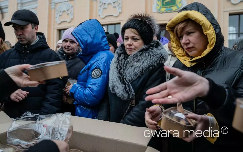зображення до посту: Howard G. Buffett’s Food Train Arrived in Kharkiv for the First Time