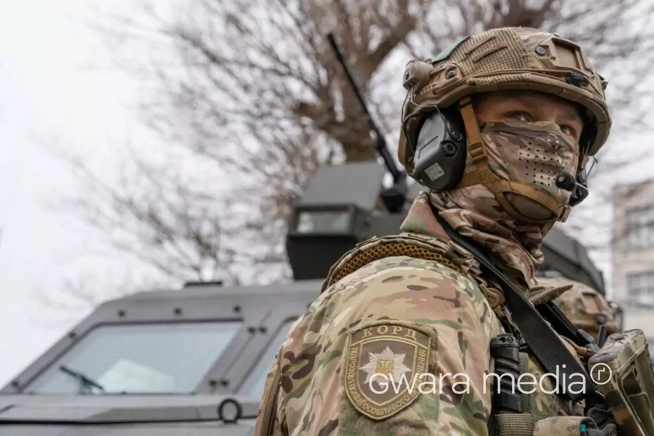зображення до посту: Kozak Armoured Vehicles Handed Over to Kharkiv Region’s Special Forces