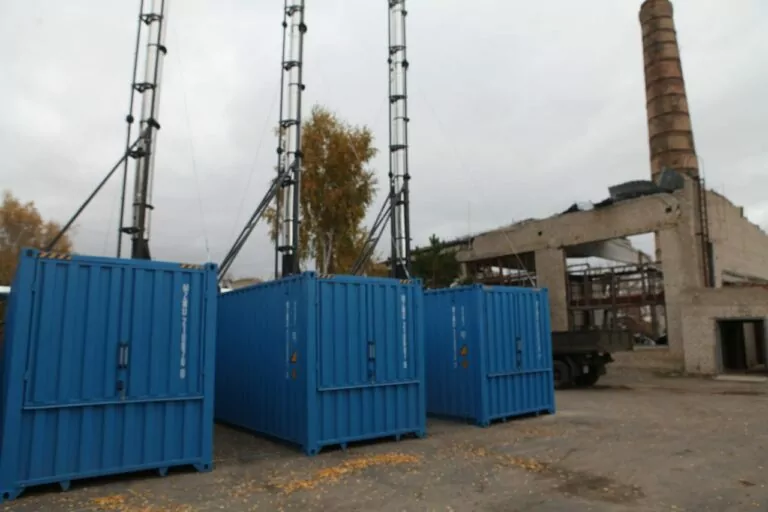 В Ізюмі під’єднали до мережі модульні котельні