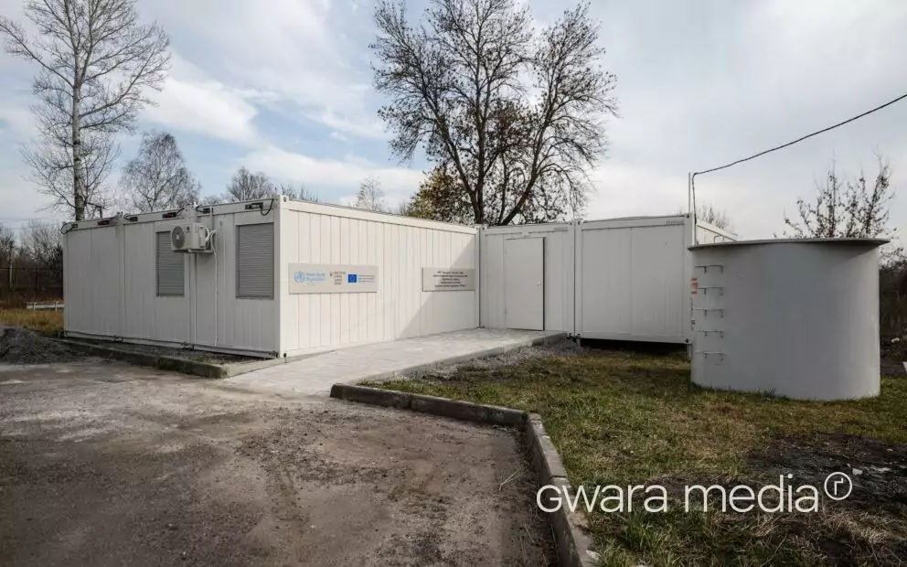зображення до посту: У Липцях відкривають модульну амбулаторію — фото