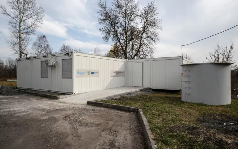 У деокупованих районах Харківщини встановили нові модульні клініки