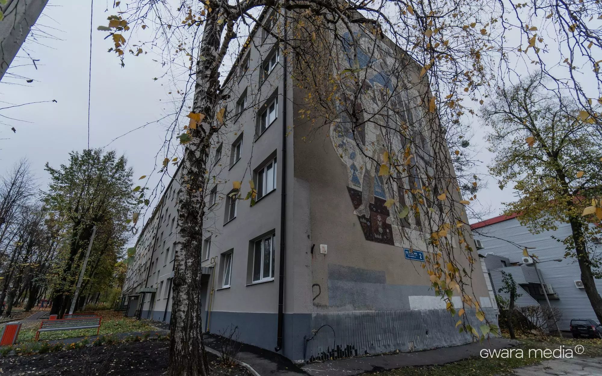 зображення до посту: Відновлення в Харкові: як відбудовують пошкоджені російськими військами будинки — фото