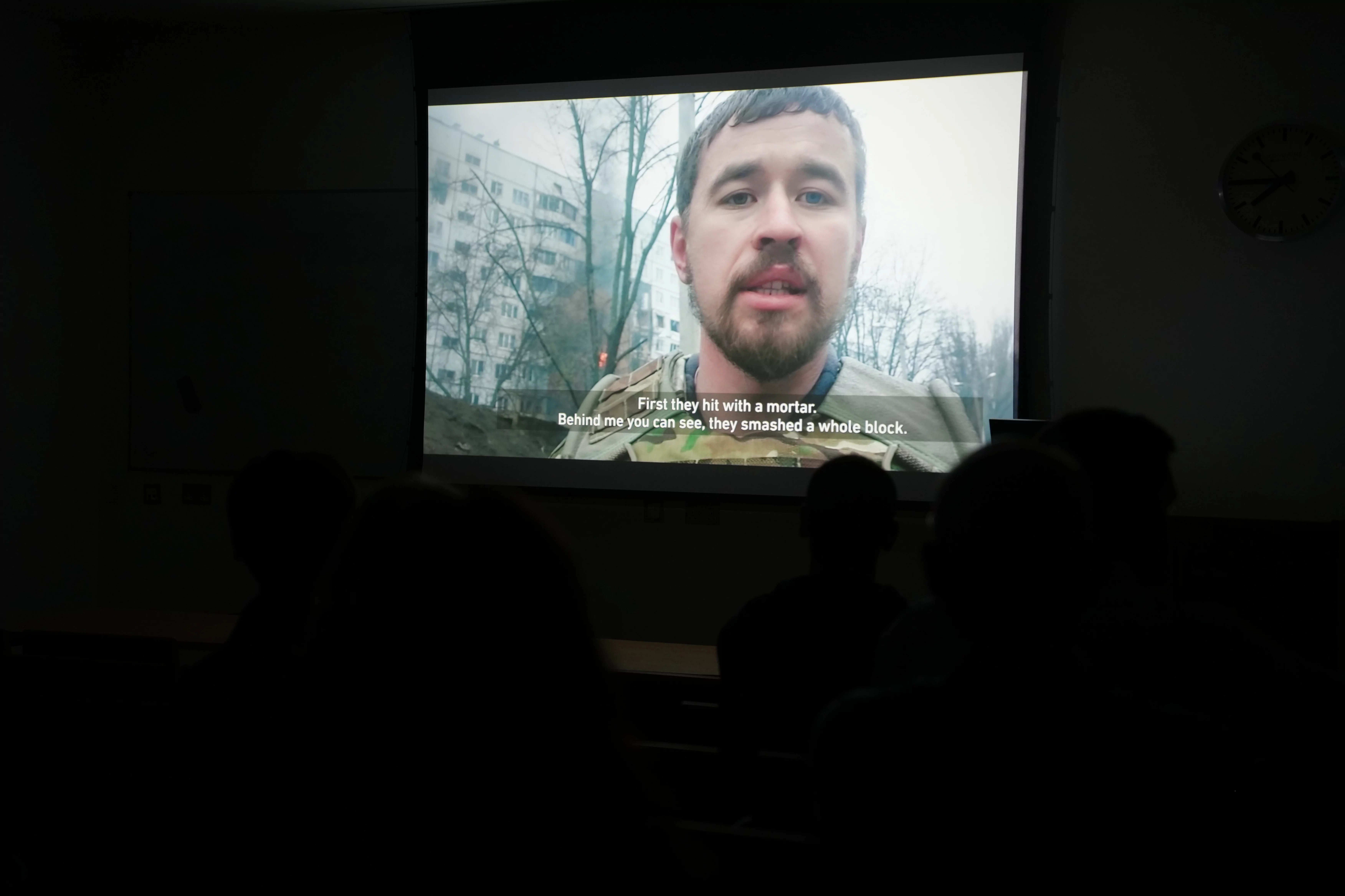 зображення до посту: Journalists from Kharkiv Presented A City Under Siege Film in Collaboration with the Oxford-Kharkiv Association in the UK