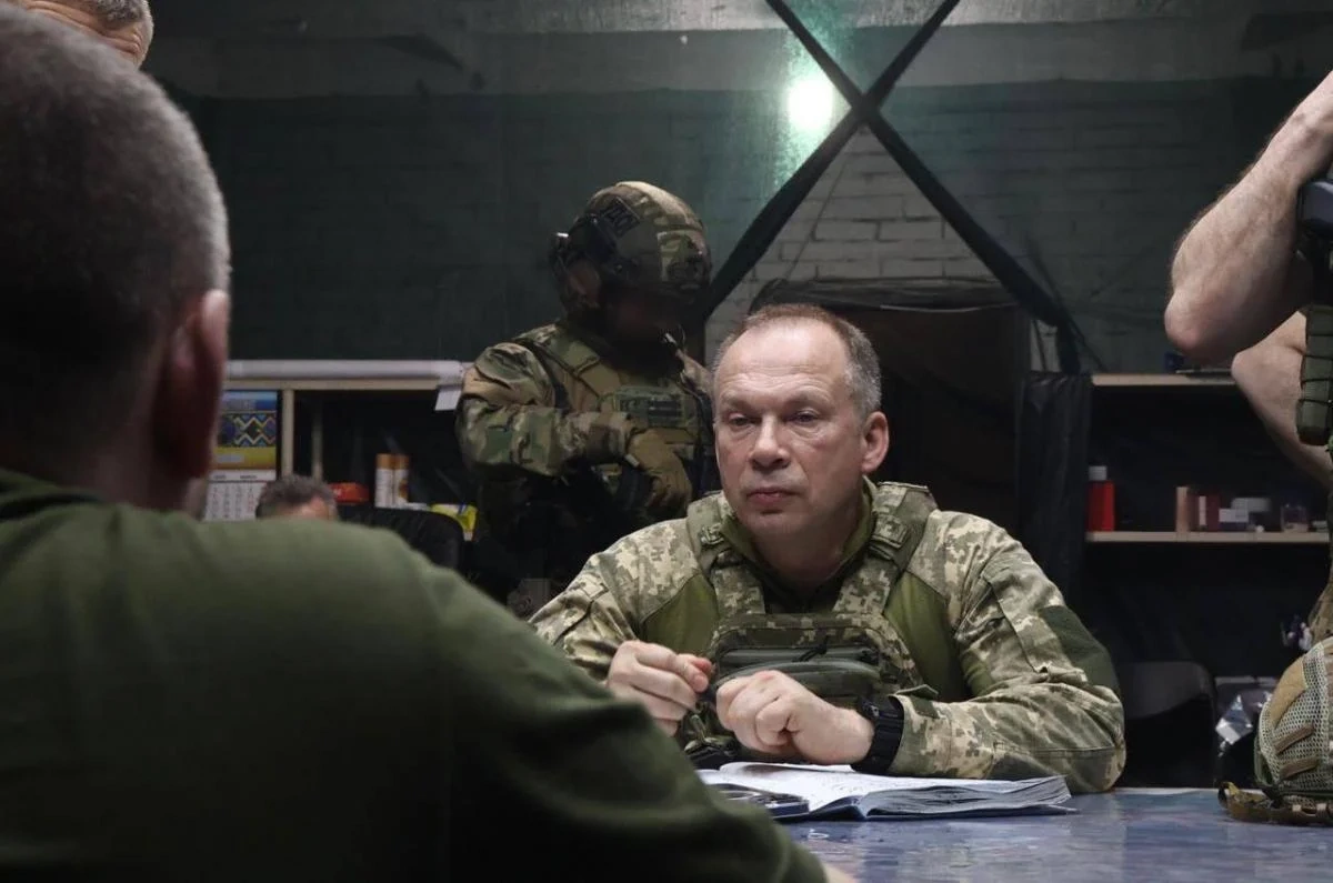 Ground Forces Commander of the AFU Oleksandr Syrskyi / Photo: t.me/militarymediacenter