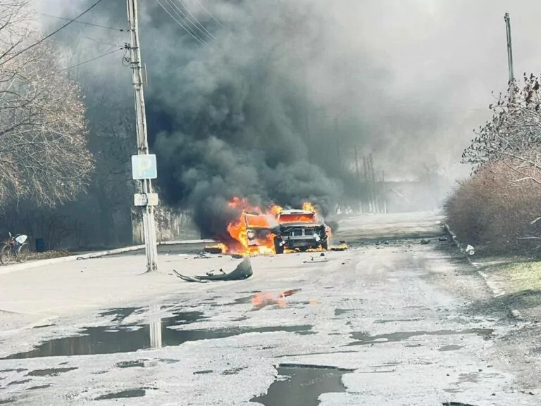 Russian Army Shells Humanitarian Aid Delivery Point in Vovchansk, Kharkiv Oblast