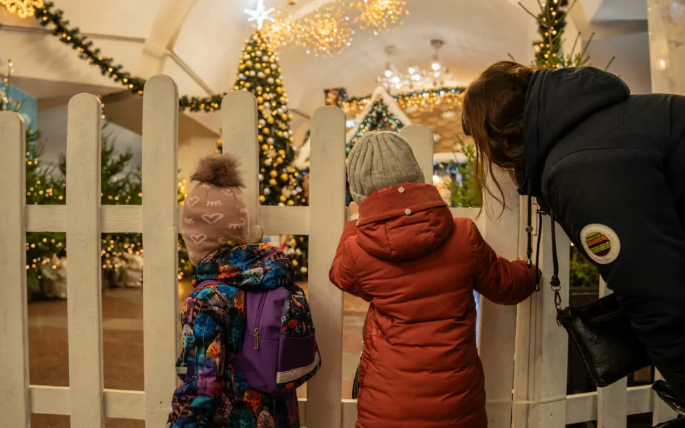 зображення до посту: Underground Christmas Village Opened in Kharkiv Metro