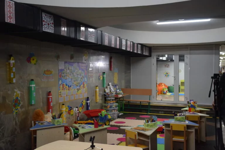 First underground school opened in Liubotyn, Kharkiv region