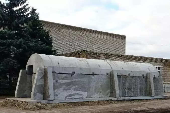 В Ізюмі з’явилося перше наземне бомбосховище