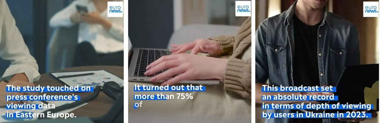 зображення до посту: Фейк. Дослідження Gallup: 75% українців дивилися онлайн пресконференцію Путіна