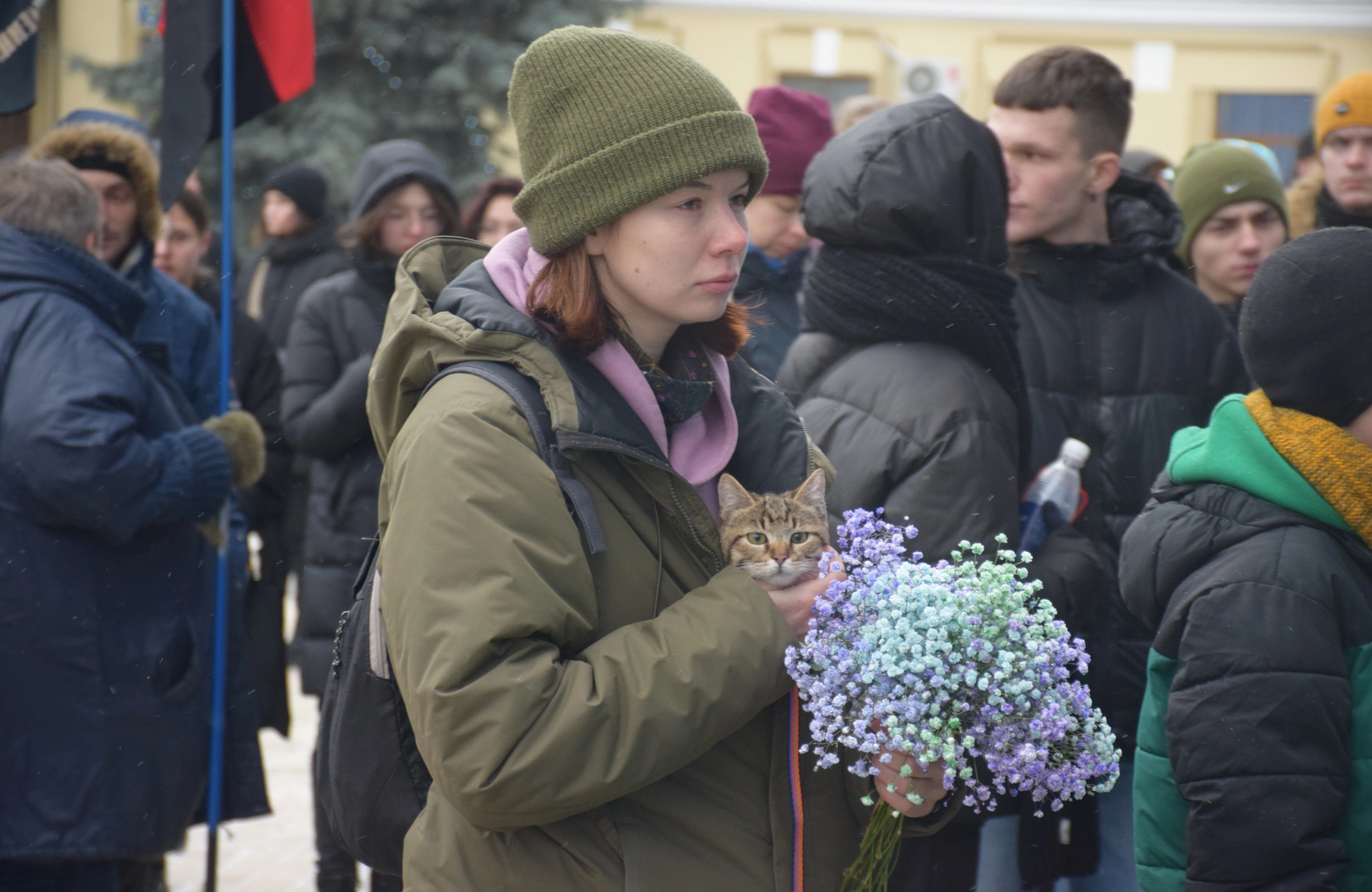 зображення до посту: Прощання з письменником та військовим Максимом Кривцовим — фото