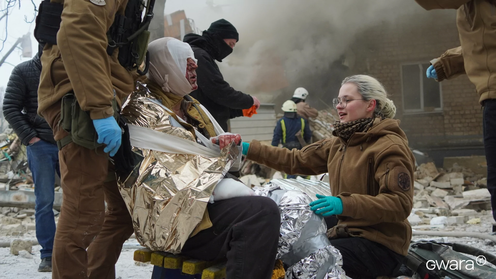 зображення до посту: In Photos: Russia Shelled Kharkiv Twice This Night, Injuring Up to 51 People and Killing Five 