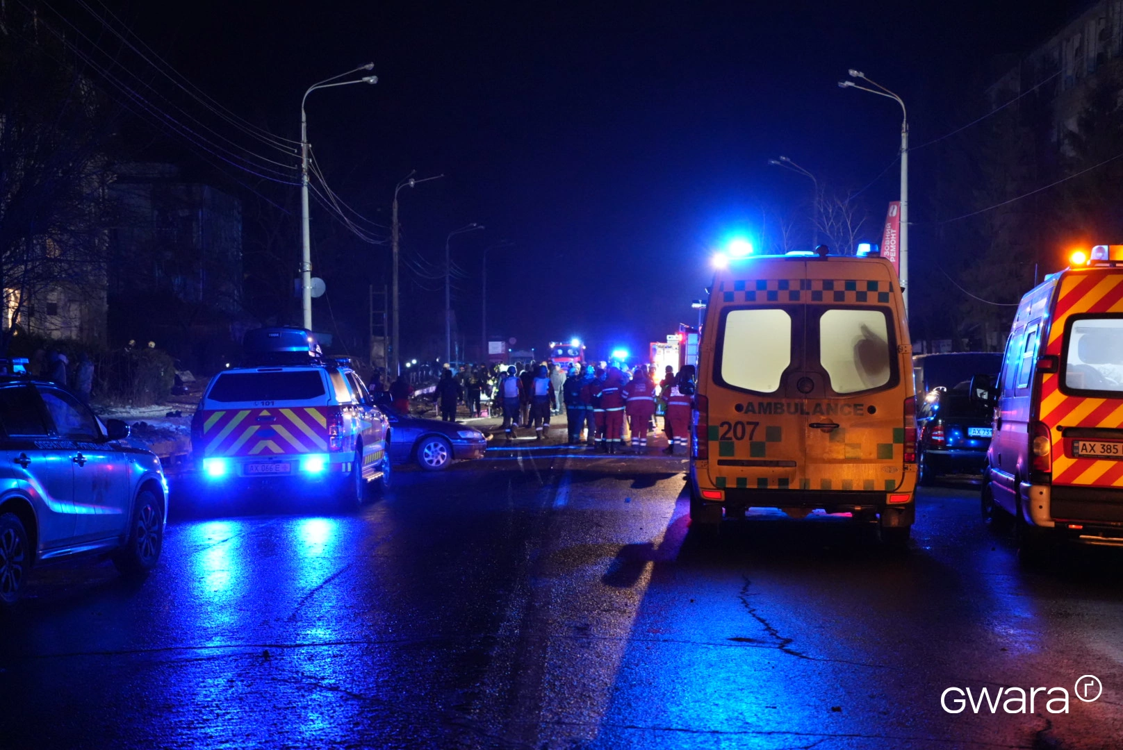зображення до посту: Russian Army Hit Kharkiv Hotel: Journalists and Aid Workers Hub Destroyed – Photos