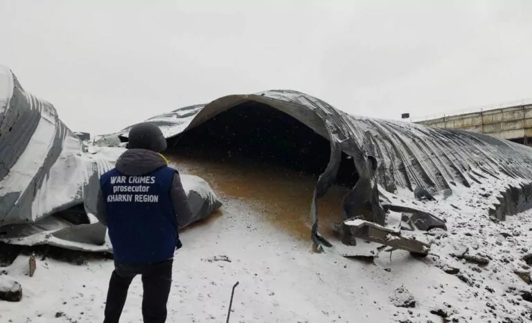 Russian Army Attacked Vovchansk With Guided Aerial Bombs