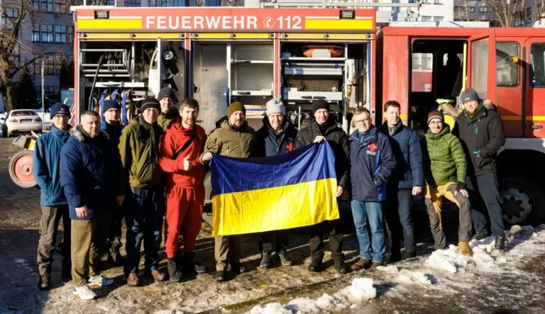 Куп’янщина отримала пожежну машину від німецьких партнерів