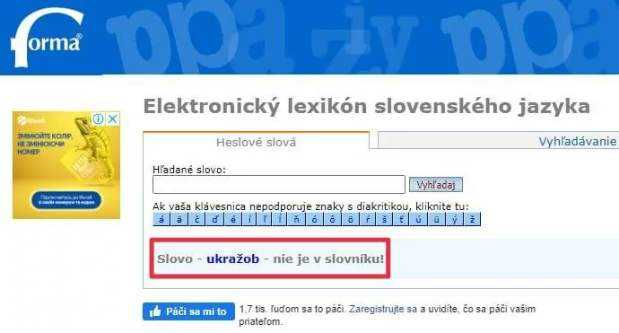 зображення до посту: Фейк. У словацькій мові з’явилося нове слово «Ukražob»