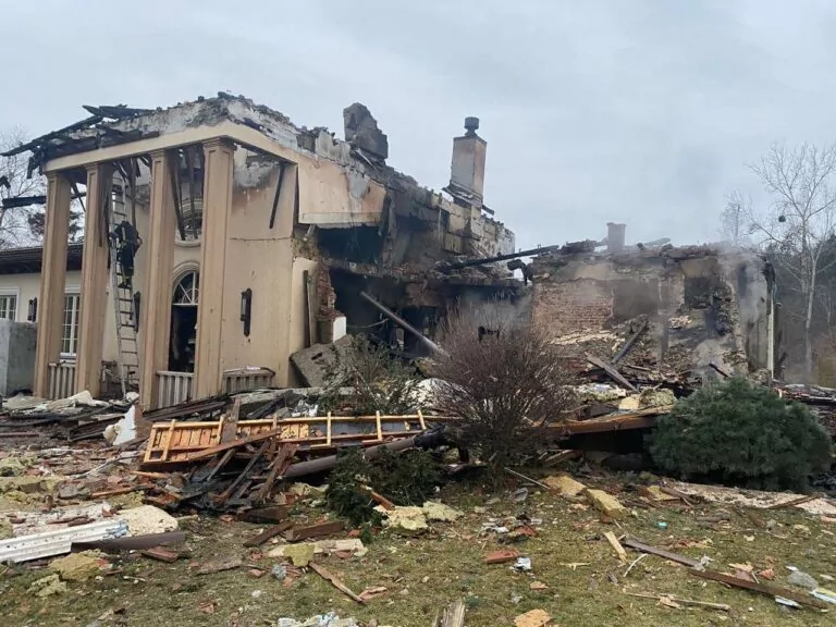 Police Showed Consequences of Russian Shelling of Zmiiv Community