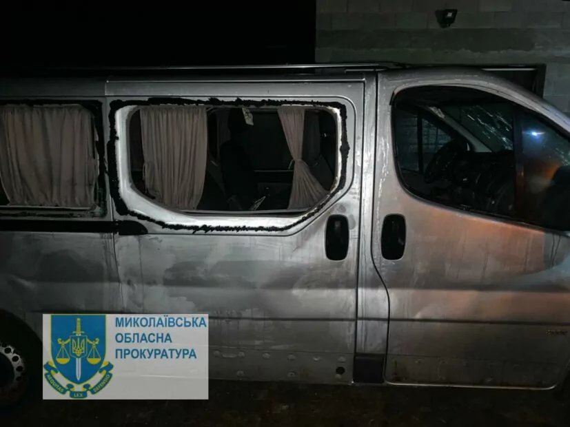 зображення до посту: Фейк. «Прокуратура «спалилась» на габіонах»: російська БПЛА-атака завдала пошкоджень військовому об’єкту Миколаєва