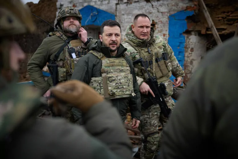 Президент Зеленський відвідав Роботине Запорізької області — ВІДЕО