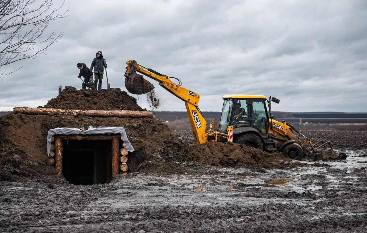 «Зуби дракона» у Богодухівському районі. фото: Командування Об'єднаних Сил ЗС України