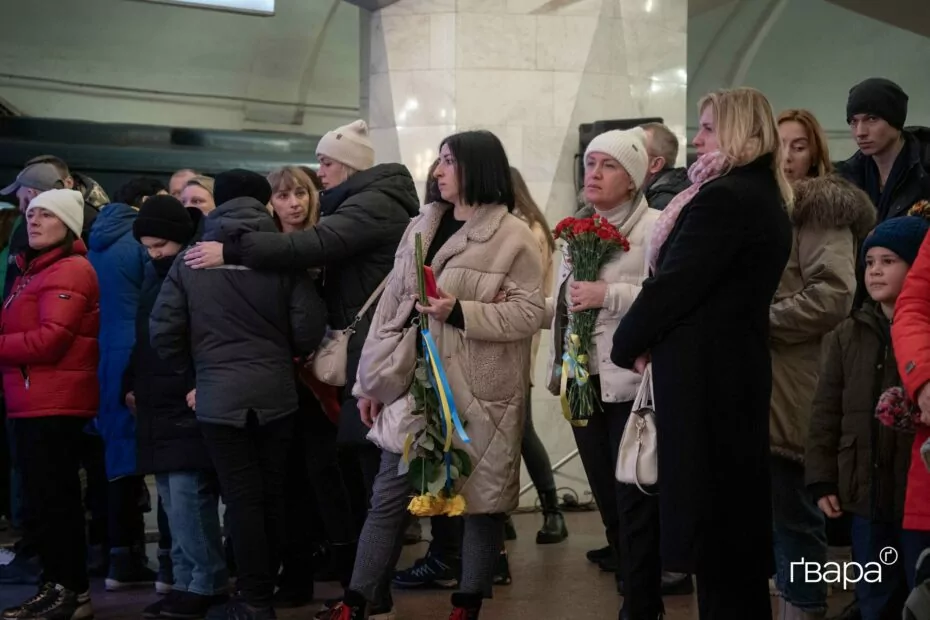 зображення до посту: У харківському метрополітені вшанували пам’ять загиблих спортсменів, які боронили місто – фото