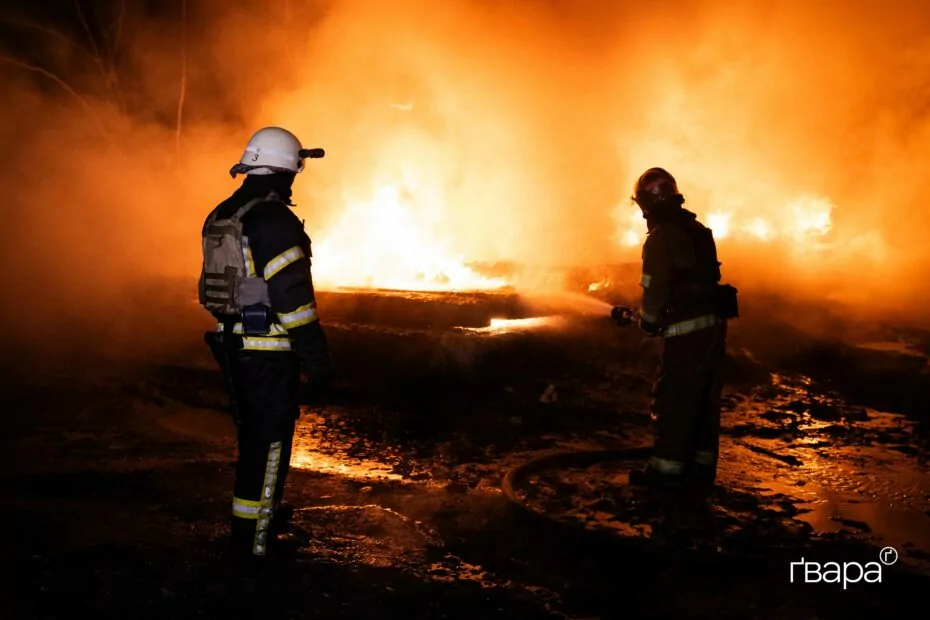 Наслідки обстрілів Харкова дронами армії РФ 9 лютого. Прокопенко Сергій, Ґвара Медіа