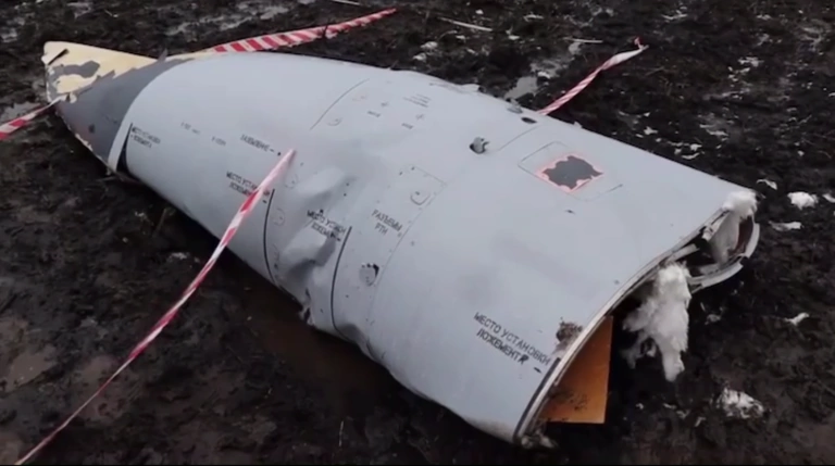 У Богодухівському районі впала бойова частина російської ракети Х-32