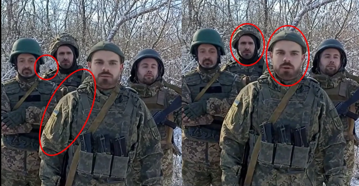 зображення до посту: Фейк. Бійці 153 батальйону 117-ї бригади ТрО звернулися до Залужного із закликом вчинити держпереворот