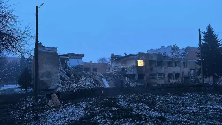 Russian Army Attacked Kharkiv Region at Night, Damaging Hospital