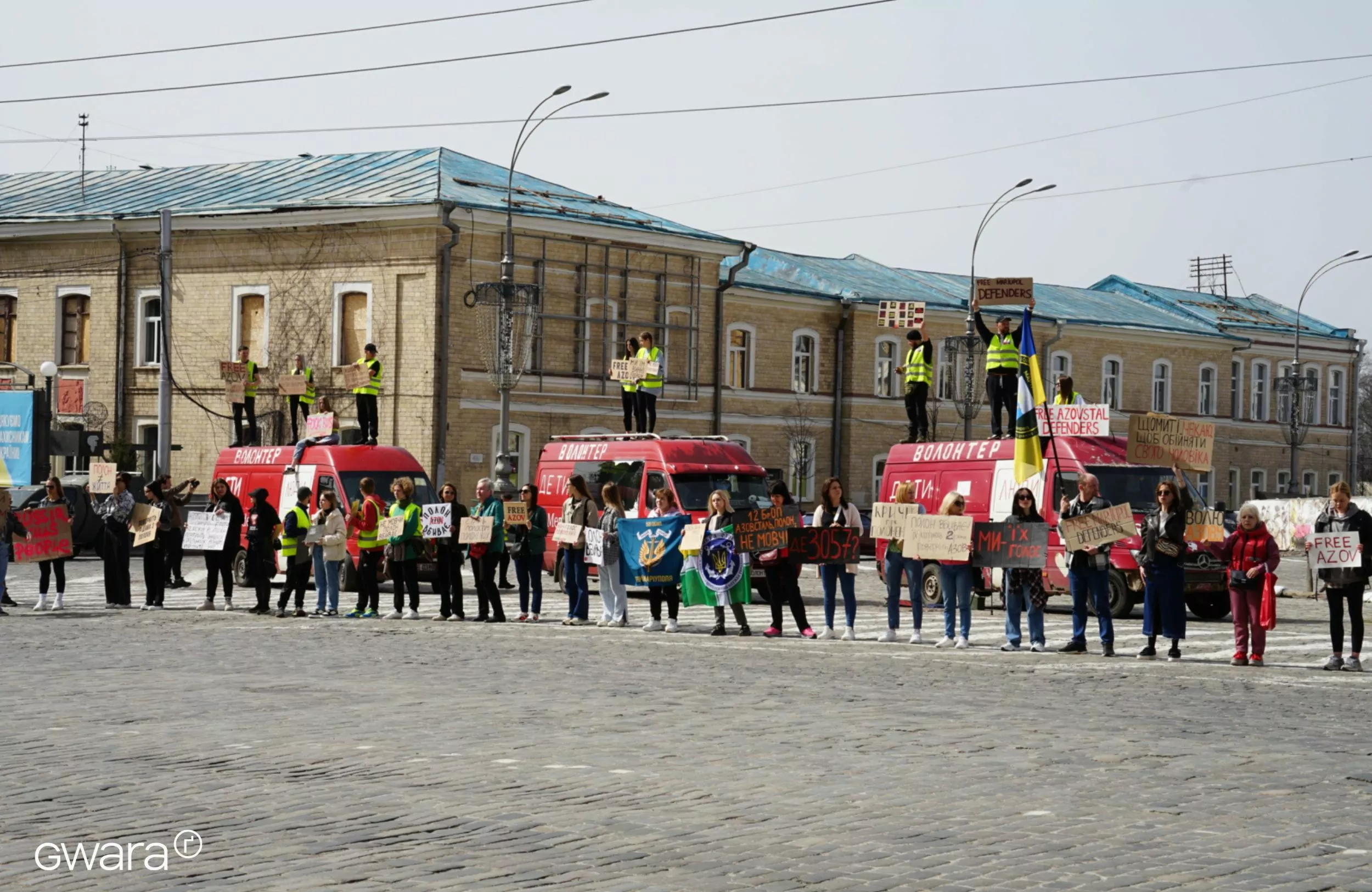 зображення до посту: In Photos: Rally in Support of Prisoners of War Held in Kharkiv