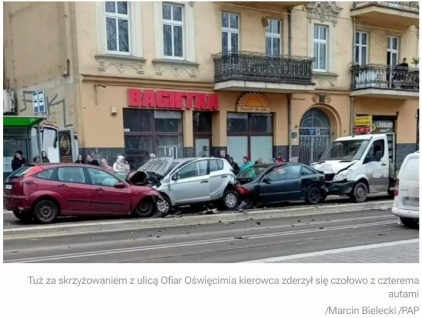 зображення до посту: Маніпуляція. В Польщі водій свідомо здійснив наїзд на шістьох українців