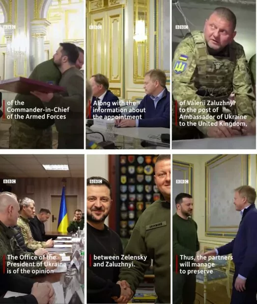 зображення до посту: Фейк. Розслідування Bellingcat: Залужний отримав 53 млн доларів за відмову від боротьби за пост президента