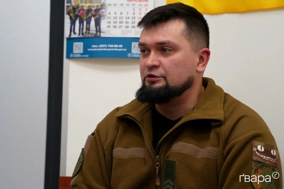 Військовослужбовець Національної гвардії України з 3-ї бригади оперативного призначення імені полковника Петра Болбочана