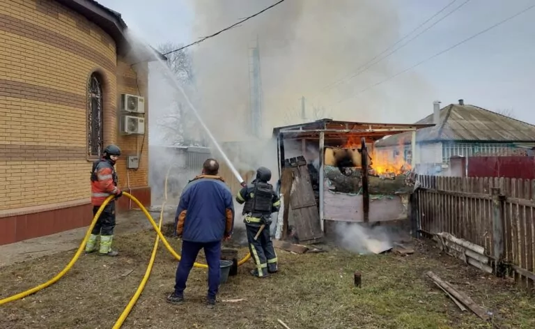 Russian Shelling Damaged Orthodox Church in Kharkiv Oblast