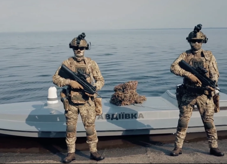СБУ показала тестування першого дрона «Sea Baby» нового зразка
