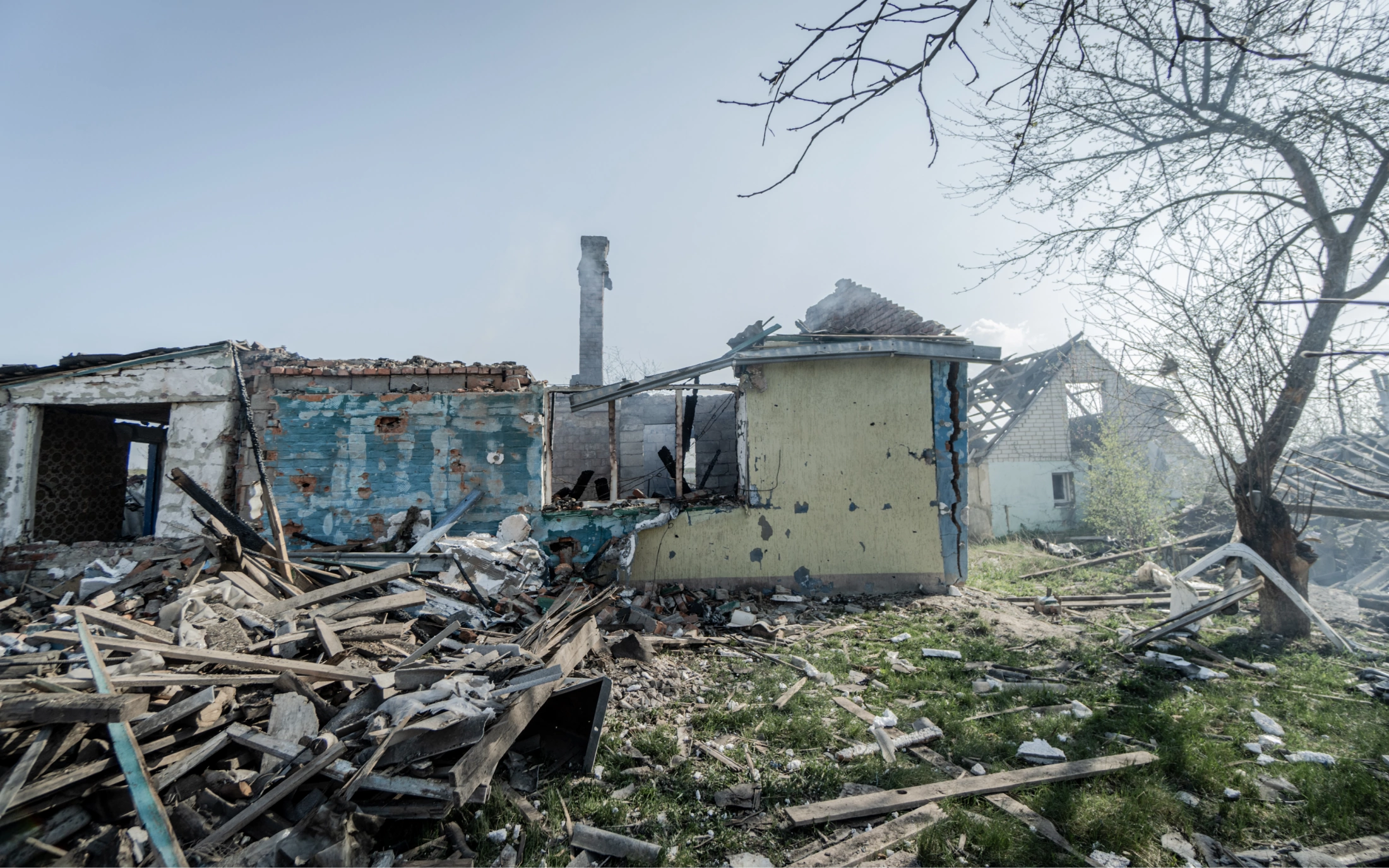зображення до посту: In Photos: Day after Russians bombed one village in Kharkiv region