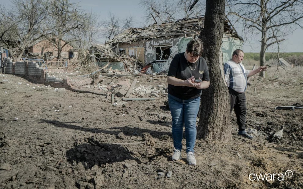 зображення до посту: Унаслідок скиду авіабомби в село Великі Проходи постраждали четверо людей — фото