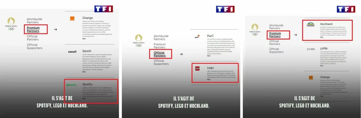 зображення до посту: Фейк. Сюжет TF1: Спонсори покидають Олімпійські ігри 2024 у Франції