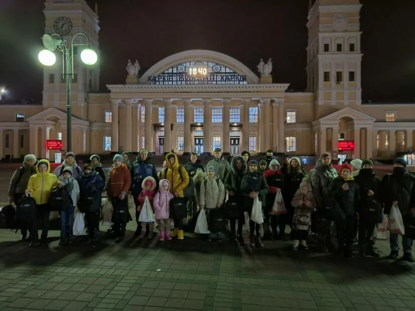 зображення до посту: Евакуація на Харківщині: де і як отримати допомогу?
