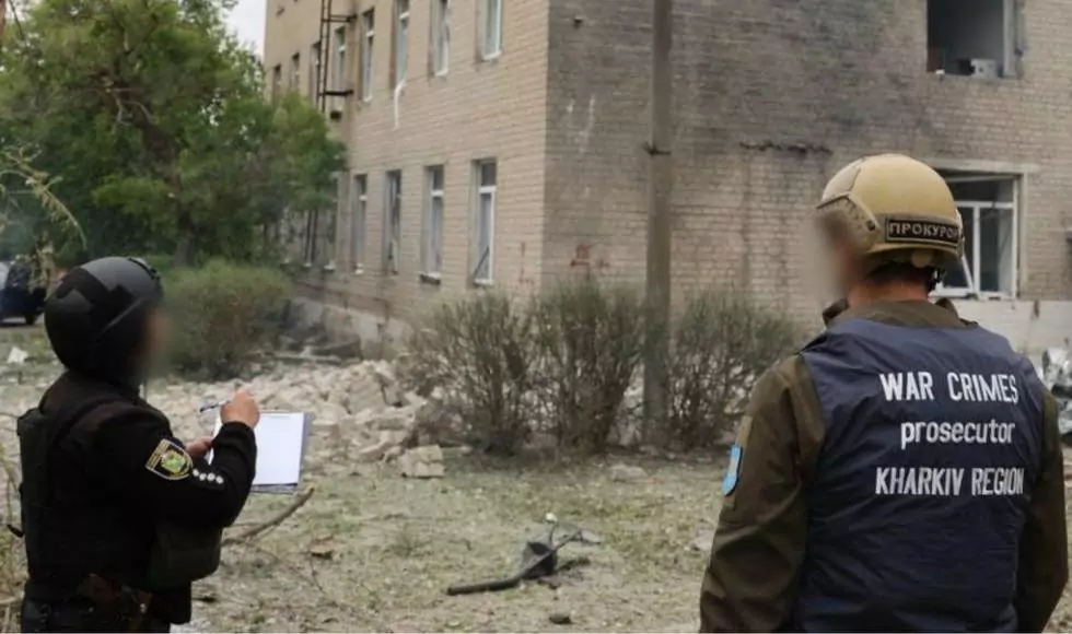 Aftermath of Russian shelling of Kupiansk, Kharkiv Oblast on May 17, 2024 / Photo: Kharkiv region Prosecutor's Office