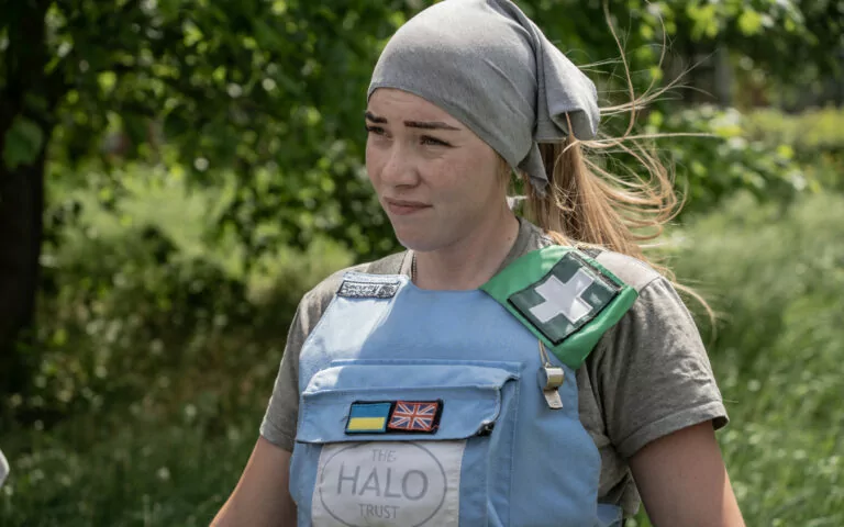 International humanitarian organization demines 6 plots of land in Kharkiv region