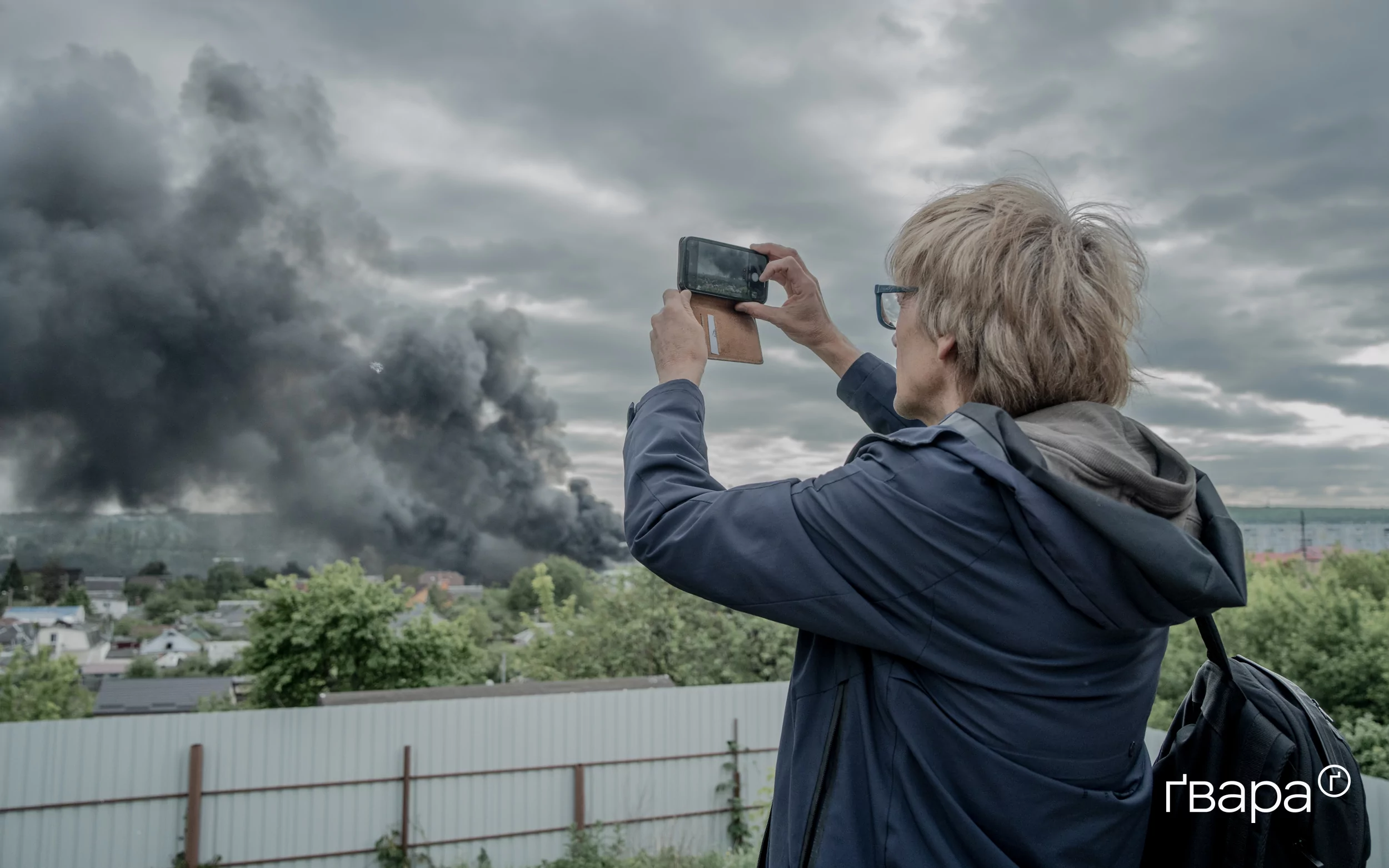 Російська армія завдала два удари по підприємству / Фото: Іван Самойлов, Ґвара Медіа