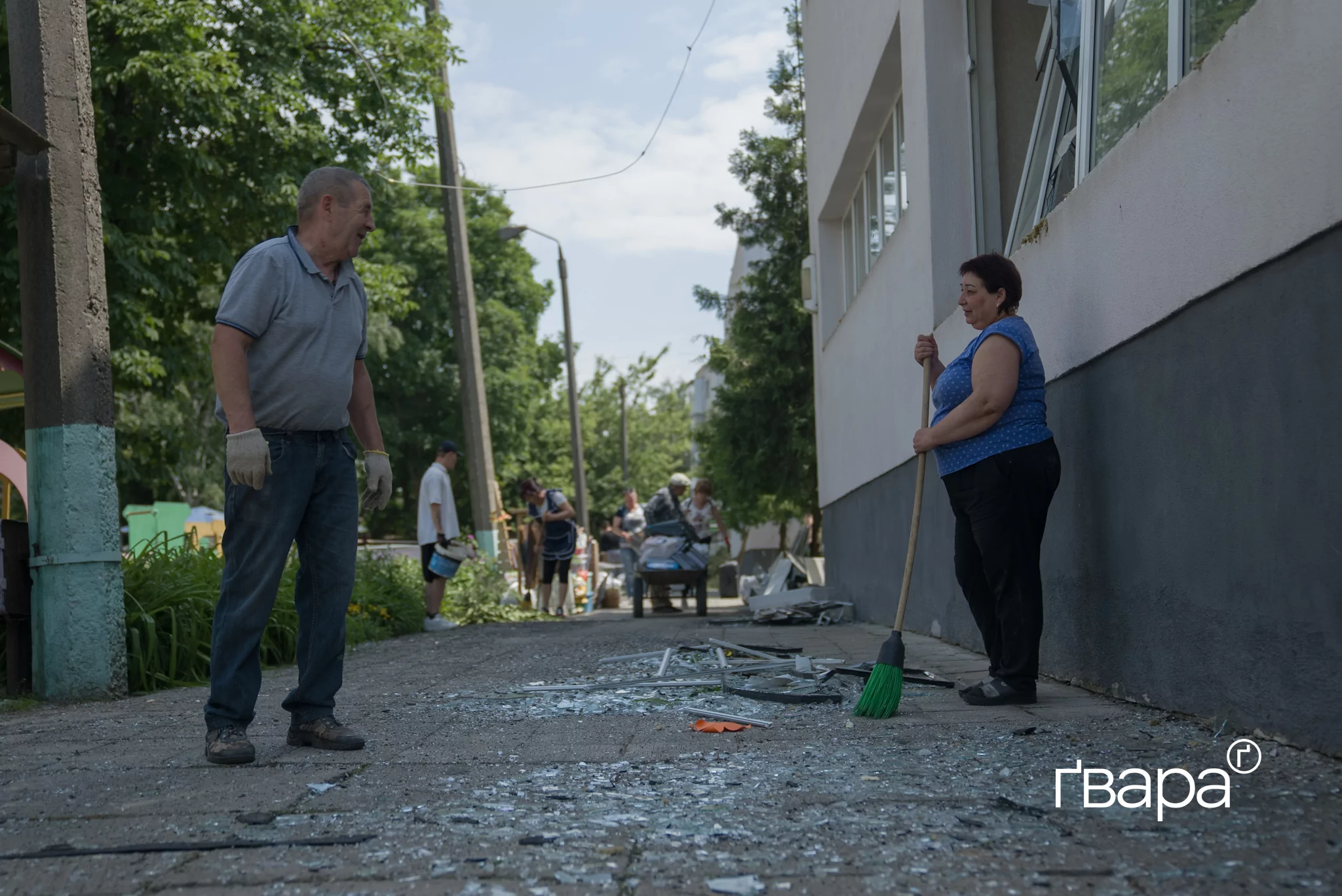 зображення до посту: Росіяни зруйнували дитячий садок у Чугуєві на Харківщині — фото