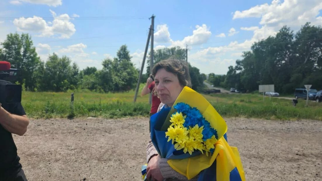 В Україну під час обміну полоненими повернулися 75 громадян / Фото з телеграм-каналу Володимира Зеленського